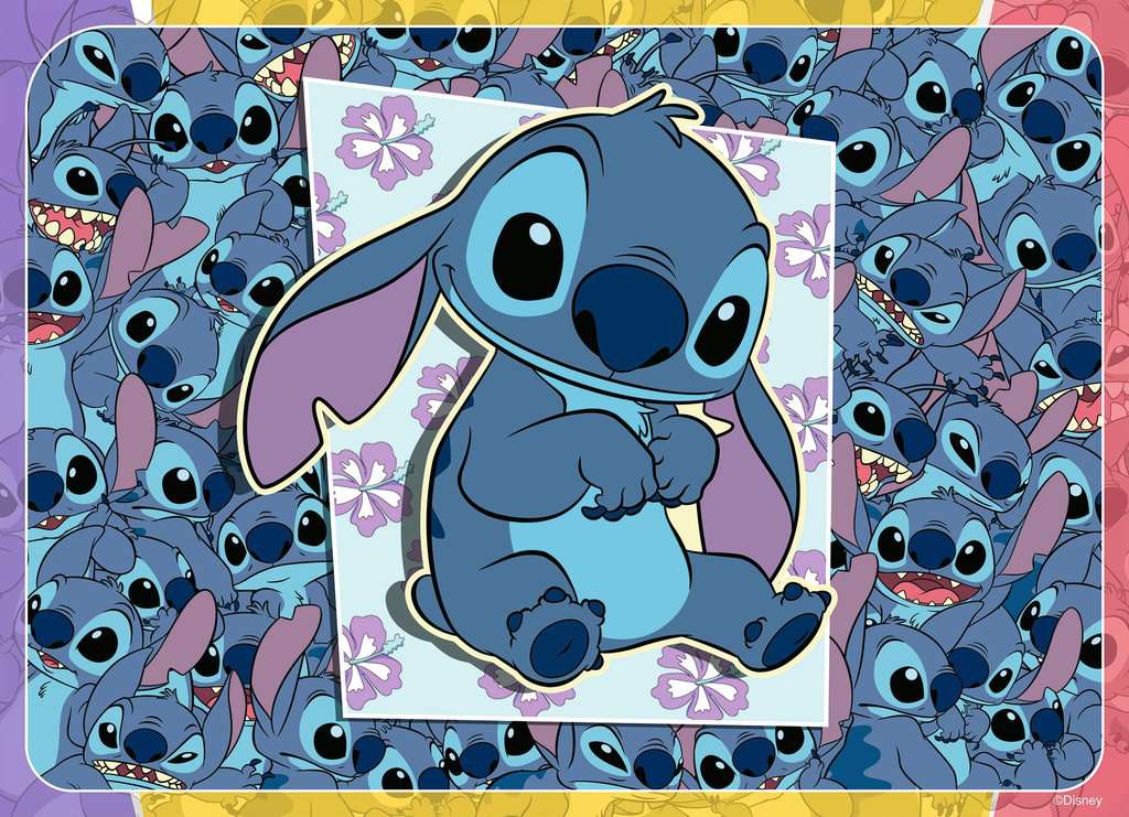 Puzzle 100 Teile 4 in a box Stitch 05.731 - Bild 4