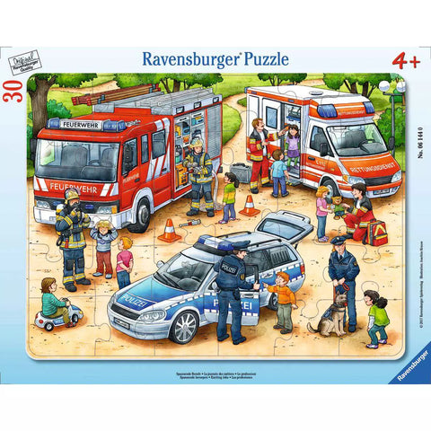 Rahmenpuzzle Spannende Berufe 30 Teile, Ravensburger 06144