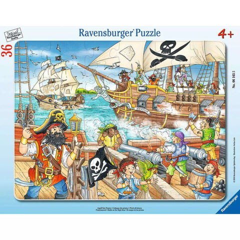 Rahmenpuzzle Angriff der Piraten 36 Teile 06165