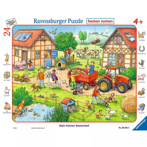 Ravensburger Rahmenpuzzle Mein kleiner Bauernhof 24 Teile 06582