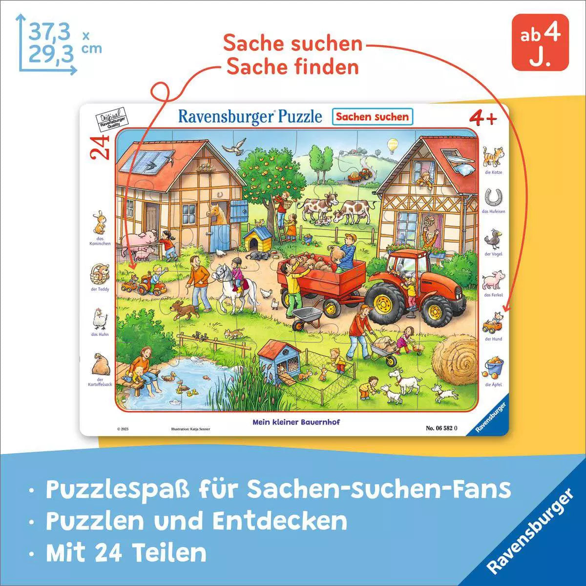 Rahmenpuzzle Mein kleiner Bauernhof 06.582 - Bild 2
