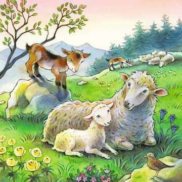 Puzzle Kuschelzeit 08.029 Teile 3x49 - Bild 4