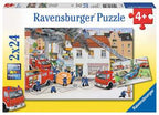 Puzzle Bei der Feuerwehr 08.851 Teile 2x24