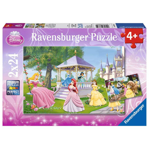 Verpackung Kinderpuzzle Zauberhafte Prinzessinnen 2x24 von Ravensburger