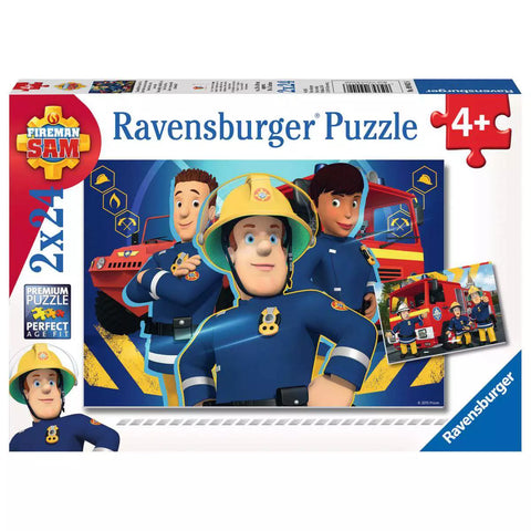 Verpackung Kinderpuzzle Sam hilft dir in der Not 2x24 Teile 09042