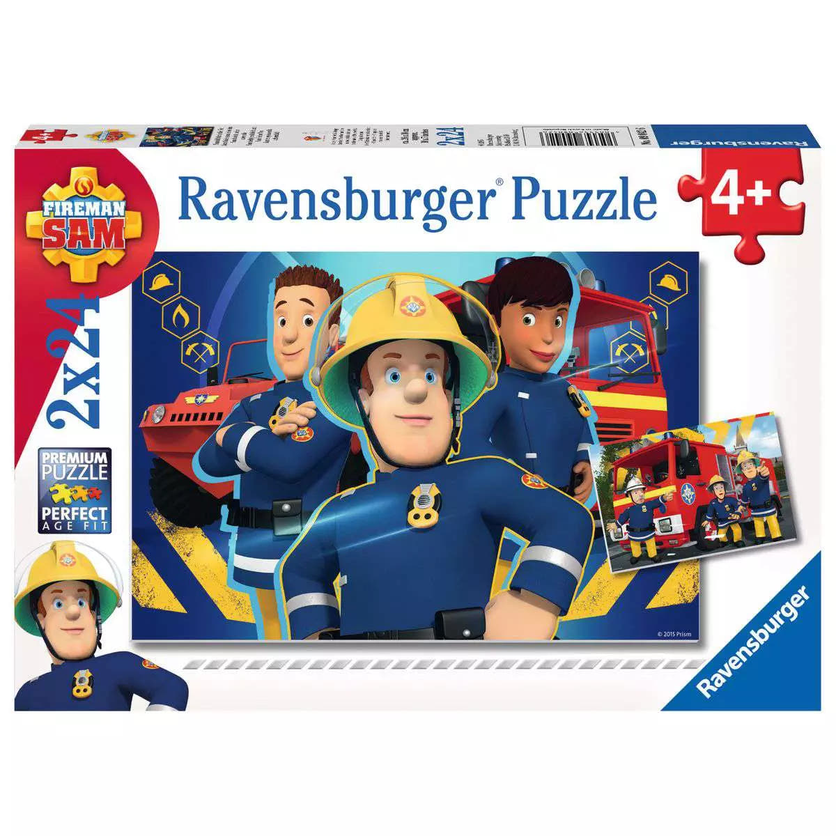 Puzzle 2x24 Teile Sam hilft dir in der Not 09.042 - Bild 1