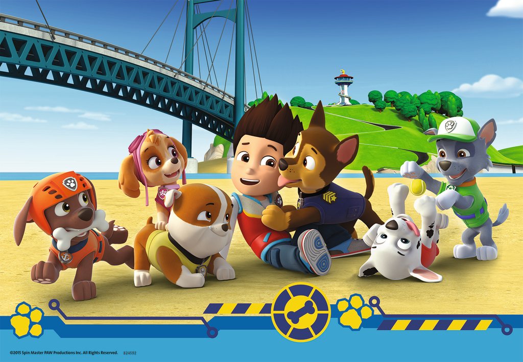 Ravensburger Puzzle 2x24 Teile: Paw Patrol Hilfsbereite Spürnasen 09.085 - Bild 2
