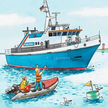 Puzzle Polizeieinsatz 09.221 Teile 3x49 - Bild 3