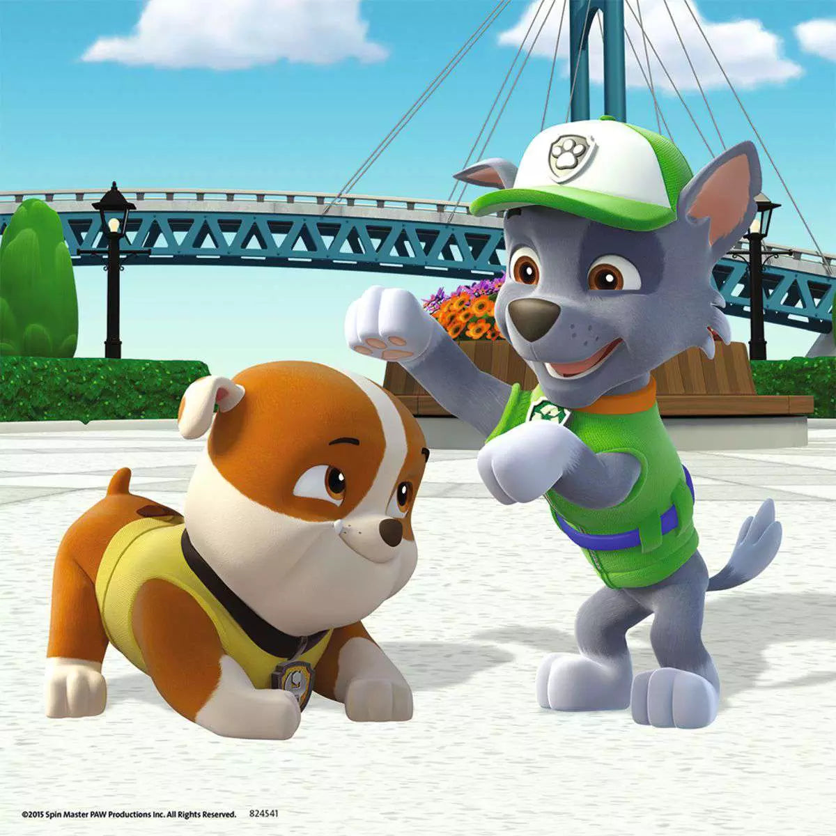 Puzzle 3x49 Teile Paw Patrol Team auf 4 Pfoten 09.239 - Bild 2