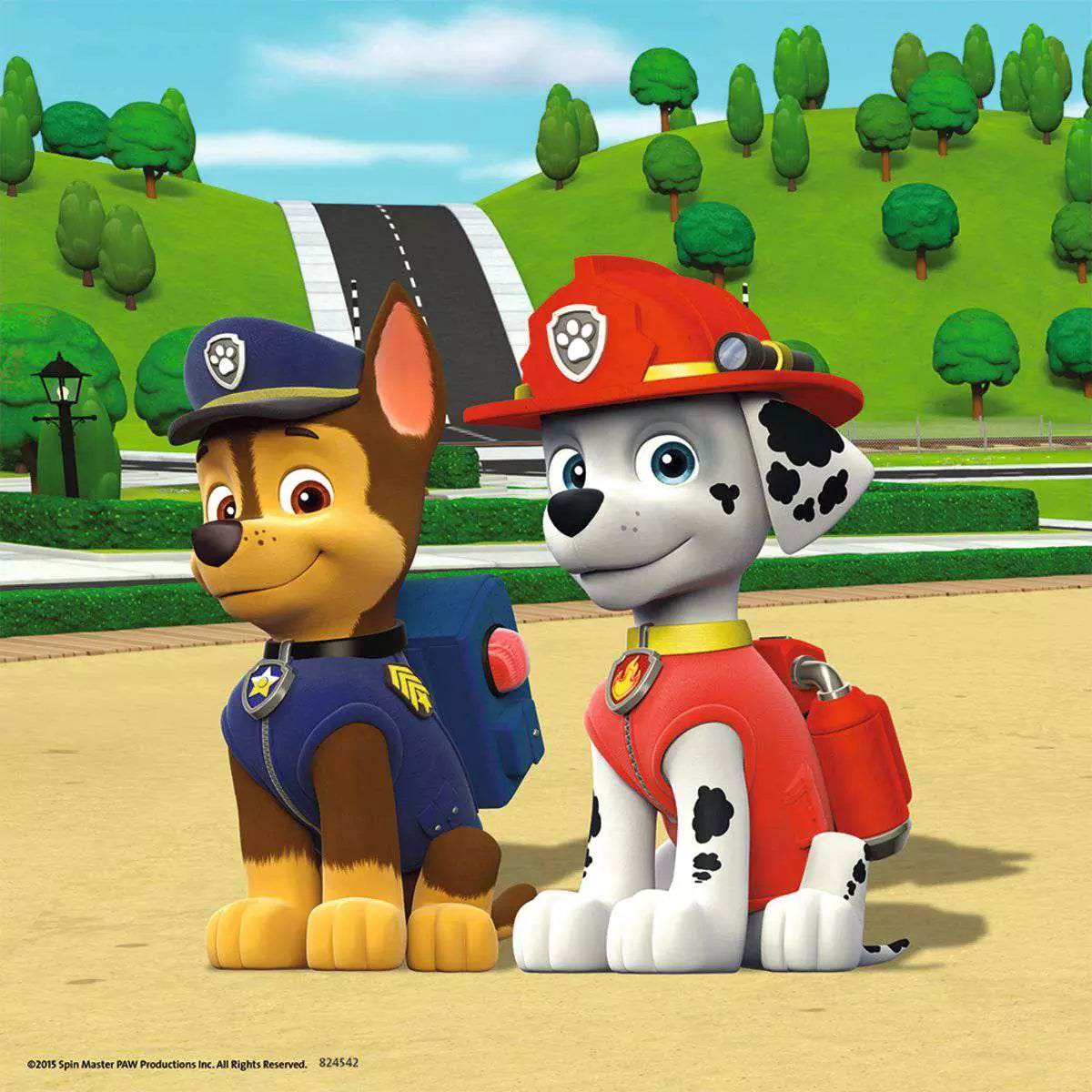 Puzzle 3x49 Teile Paw Patrol Team auf 4 Pfoten 09.239 - Bild 3