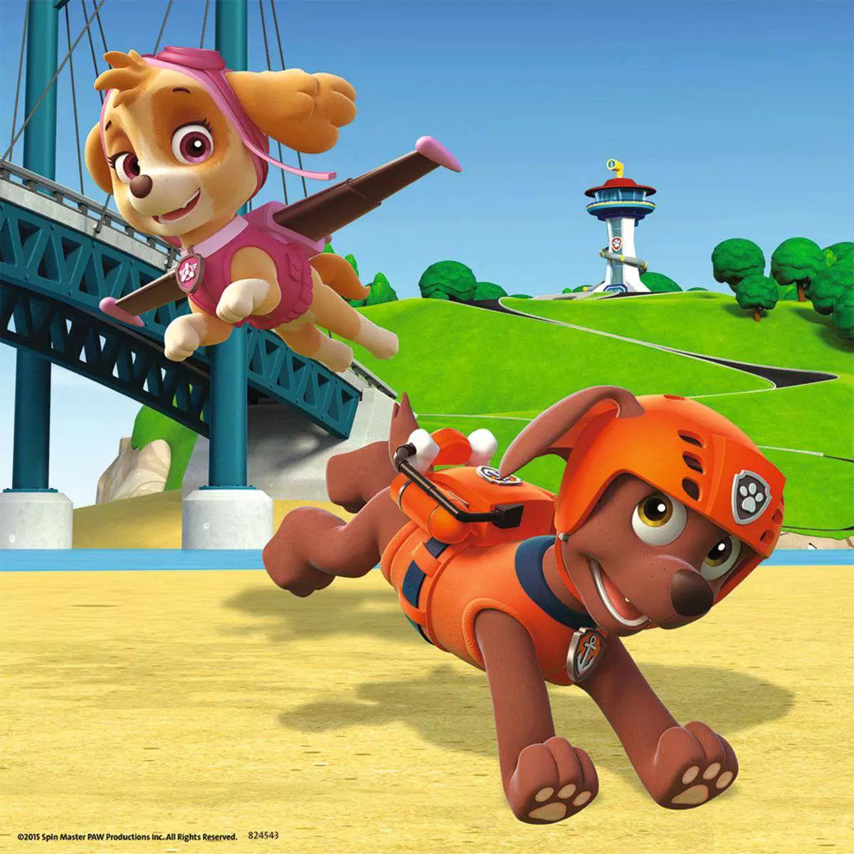 Puzzle 3x49 Teile Paw Patrol Team auf 4 Pfoten 09.239 - Bild 4