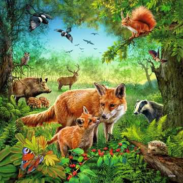 Puzzle Tiere der Erde 09.330 Teile 3x49 - Bild 2