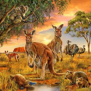 Puzzle Tiere der Erde 09.330 Teile 3x49 - Bild 3