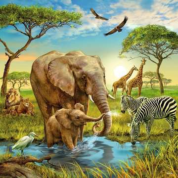 Puzzle Tiere der Erde 09.330 Teile 3x49 - Bild 4