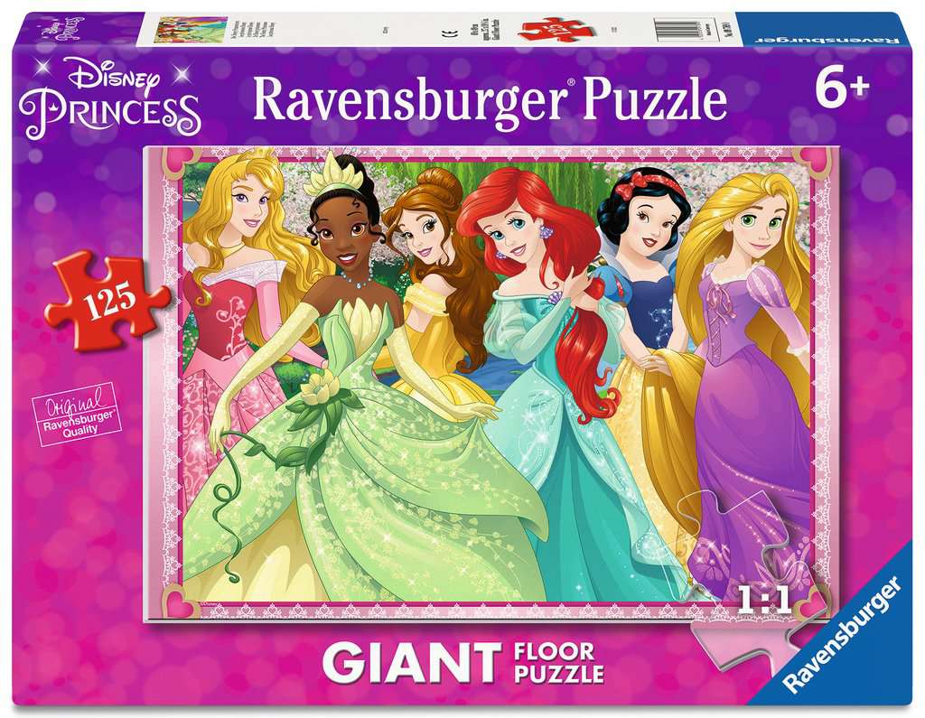 Puzzle 125 Teile  Die Disney Prinzessinnen 09.789 - Bild 1