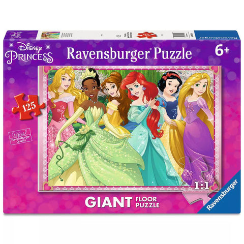 Verpackung Ravensburger Giant Floor Puzzle Disney Prinzessinnen 125 Teile 09789
