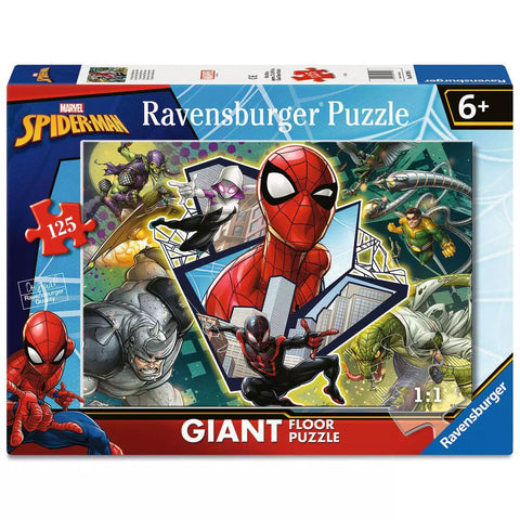 Verpackung Giant Floor Puzzle Spider-Man 125 Teile, Ravensburger 09790