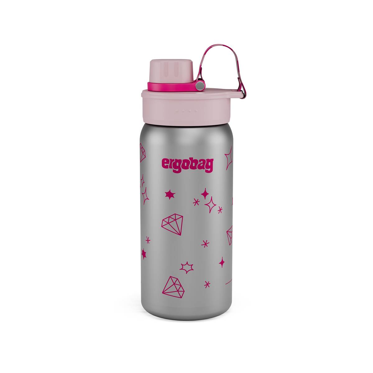Ergobag Trinkflasche Edelstahl Glitzer - Bild 1