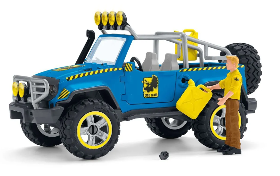 Schleich Dinosaurs Geländewagen mit Dino-Aussenposten 41464 - Bild 4