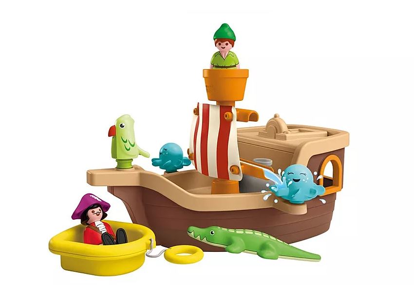 PLAYMOBIL JUNIOR & Disney: Peter Pans Piratenschiff mit Wasserspritzspass 71769 - Bild 2