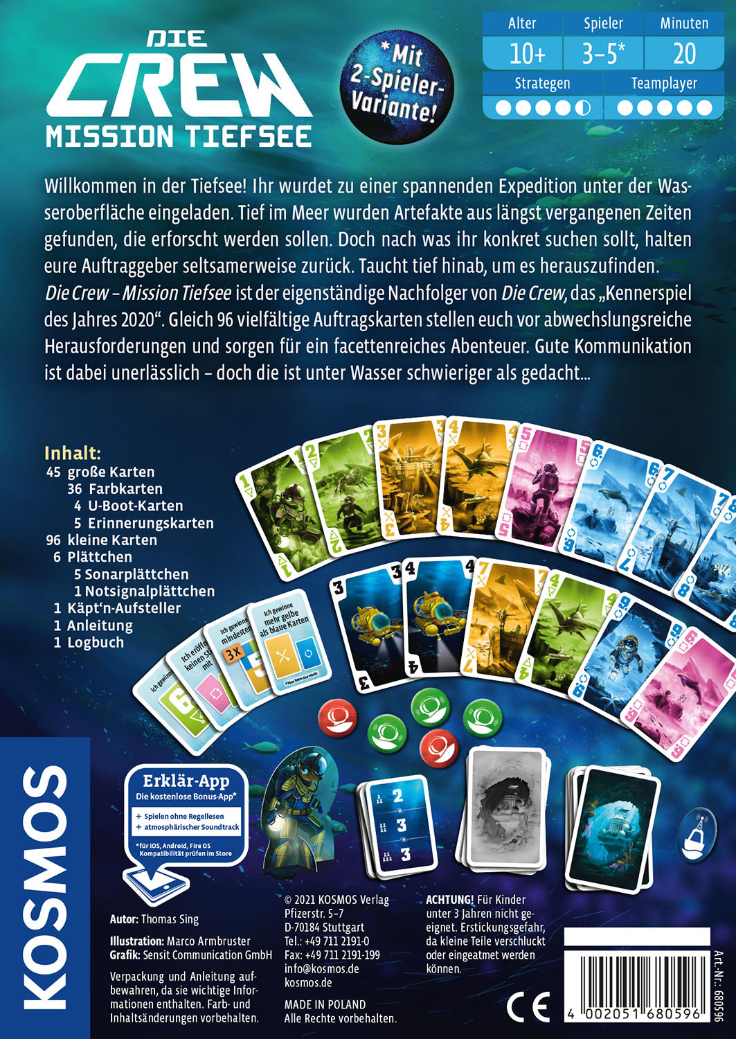 Kosmos : Die Crew : Mission Tiefsee - Bild 3