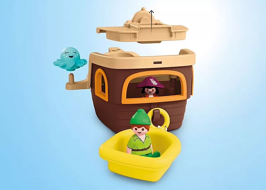 PLAYMOBIL JUNIOR & Disney: Peter Pans Piratenschiff mit Wasserspritzspass 71769 - Bild 7