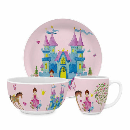 Kindergeschirrset Princess 3-teilig - Bild 1