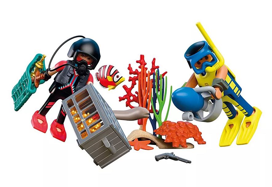PLAYMOBIL City Action Polizeitaucher mit Schatz 72078 - Bild 3