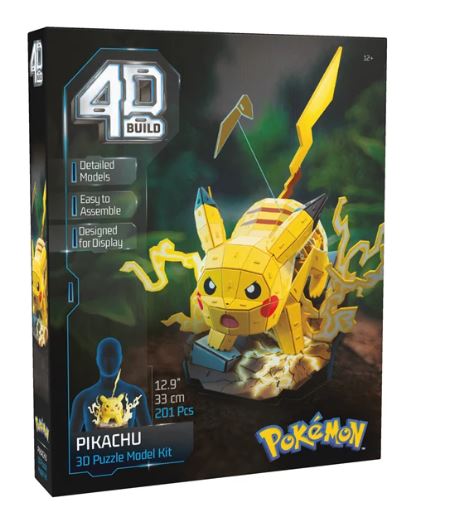 4D Build Pokémon Pikachu 33 cm - Bild 1