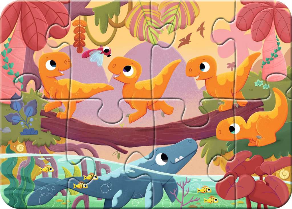 My first Puzzle 2/4/6/8 Dino-Freunde 04.249 - Bild 6