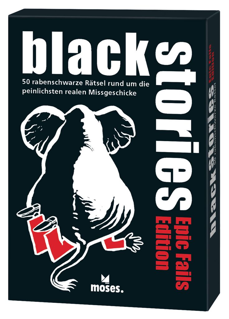 Moses Black Stories - 50 rabenschwarze Rätsel; Epic Fails - Bild 1
