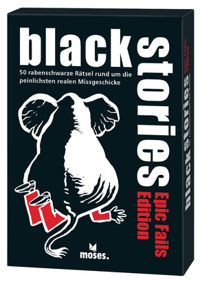 Moses Black Stories - 50 rabenschwarze Rätsel; Epic Fails