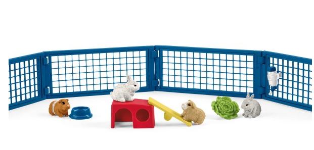 Schleich Farm World Zuhause für Kaninchen und Meerschweinchen 42500 - Bild 1