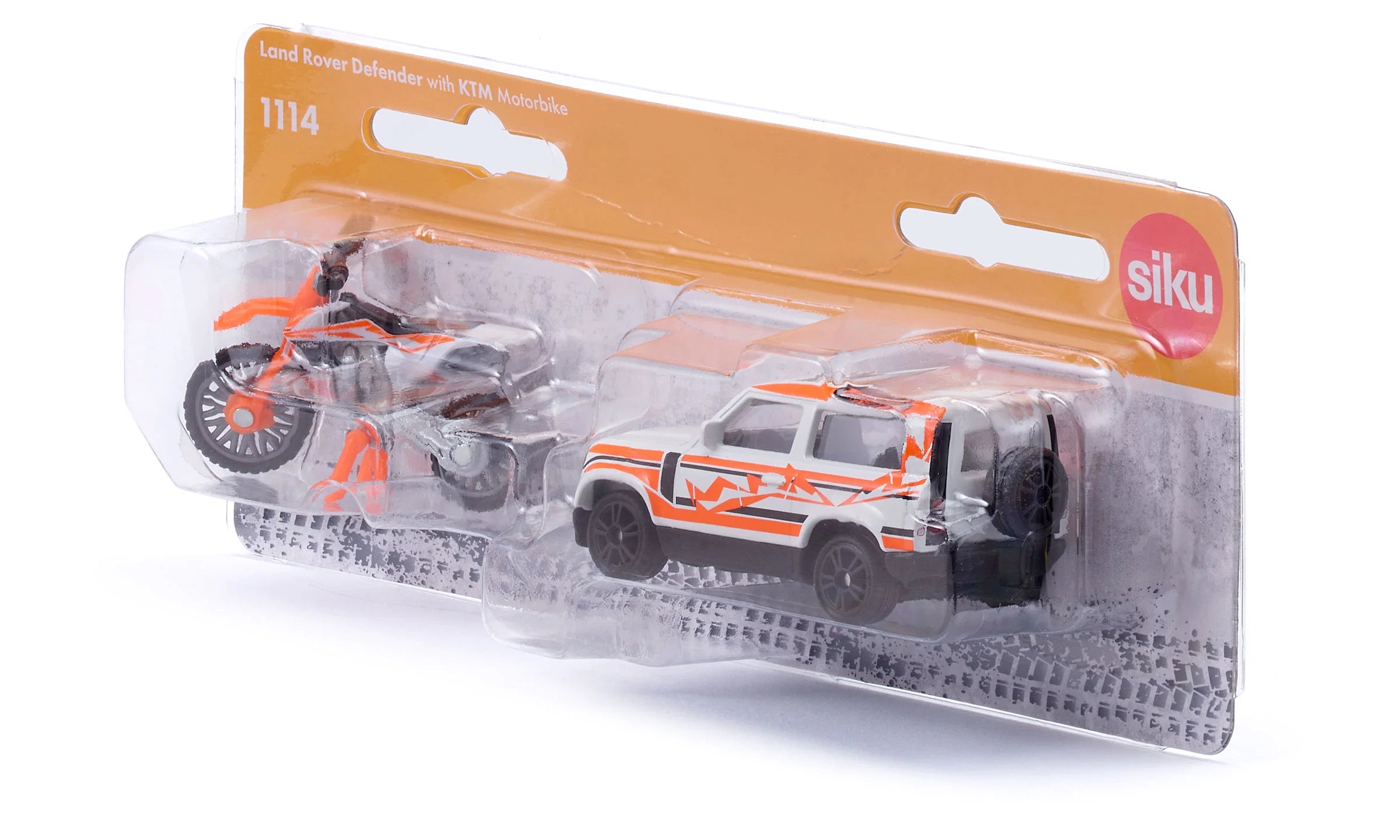 Siku Land Rover Defender mit KTM Motorrad 01.114 - Bild 6