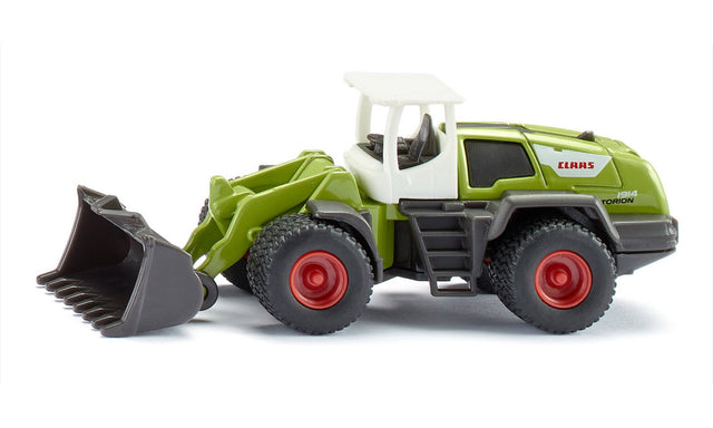 Siku Claas Torion Radlader 1524 in Grün, Seitenansicht