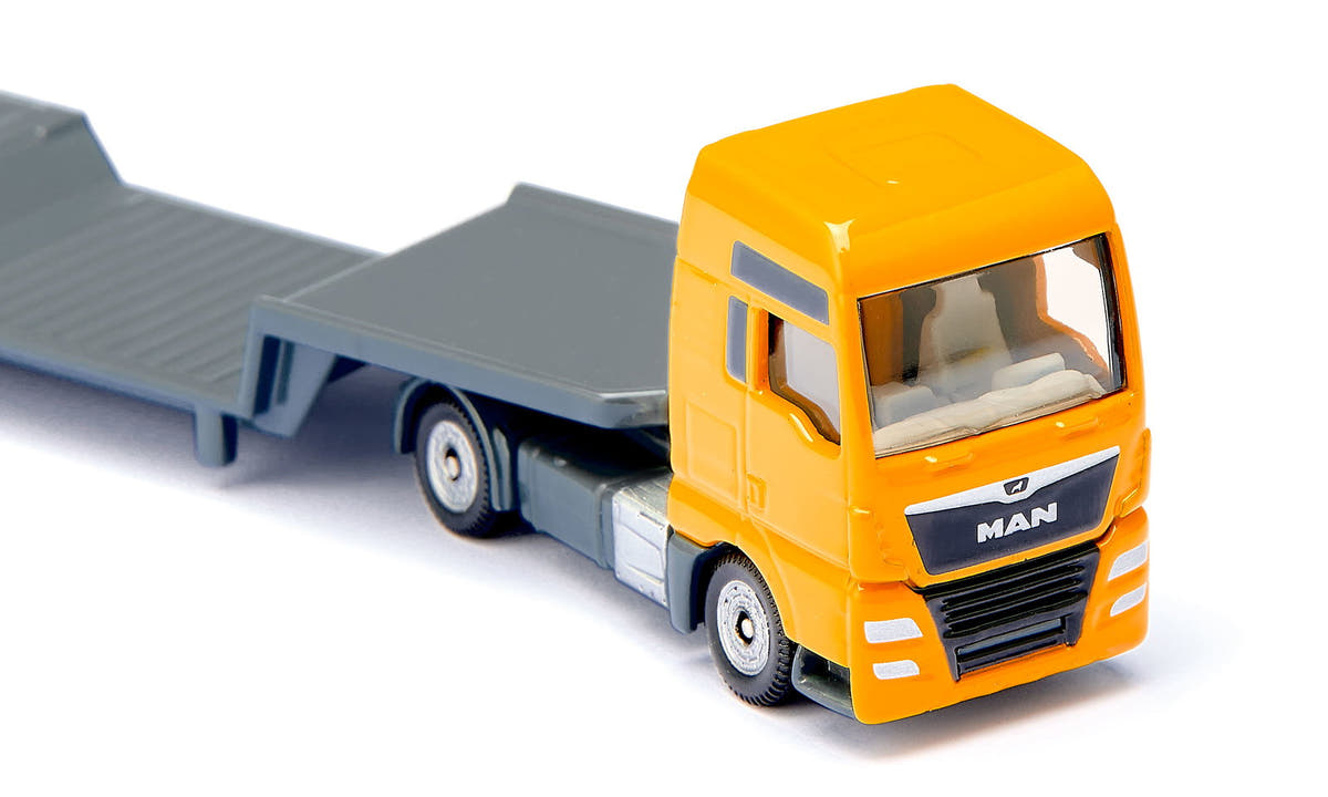 Siku MAN Tieflader mit Bagger 01.611 - Bild 5