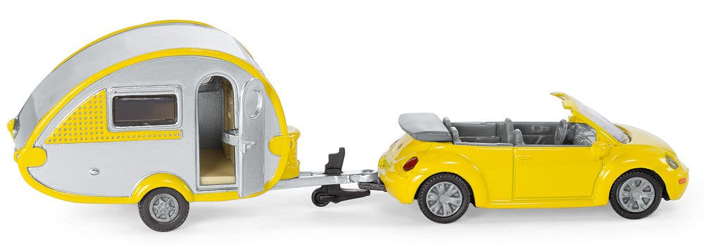 Siku VW Beetle mit Wohnanhänger 01.629 - Bild 2