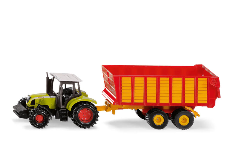 Siku Claas mit Silagewagen 01.650