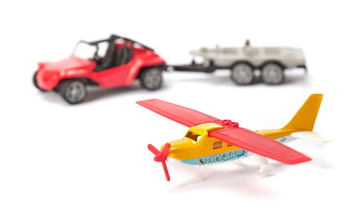 Siku Buggy mit Sportflugzeug 01.696 - Bild 3
