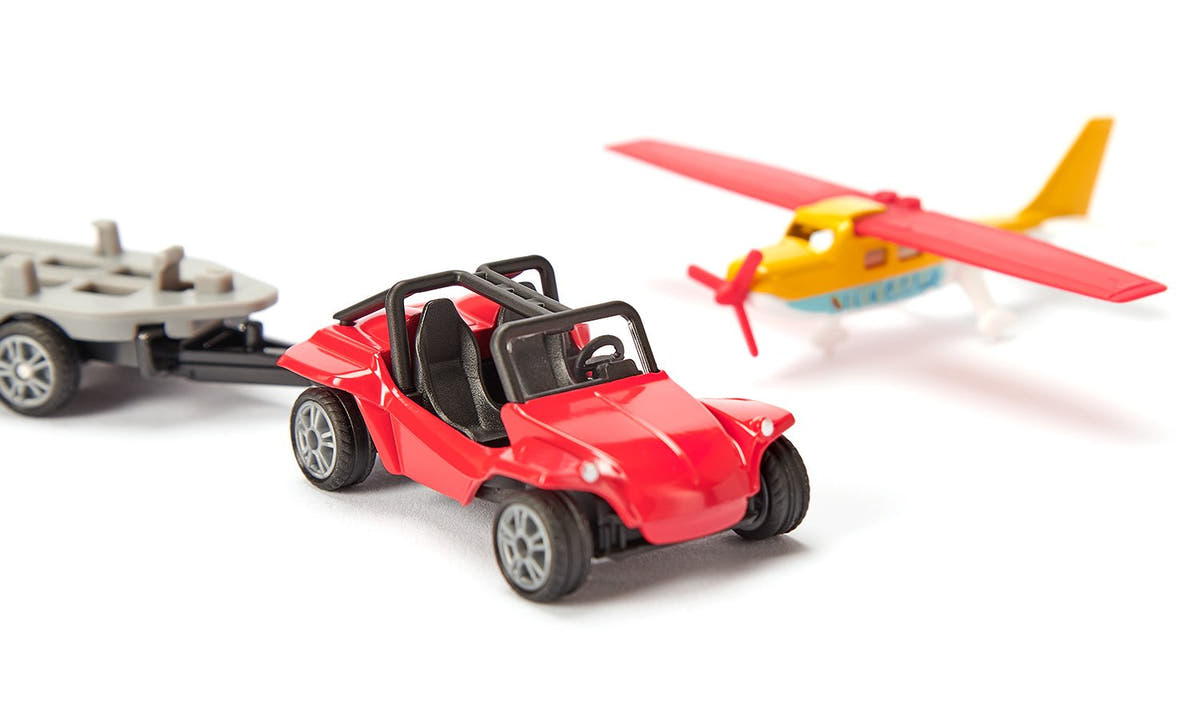 Siku Buggy mit Sportflugzeug 01.696 - Bild 2