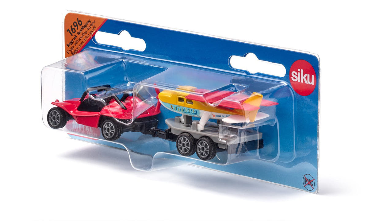 Siku Buggy mit Sportflugzeug 01.696 - Bild 6