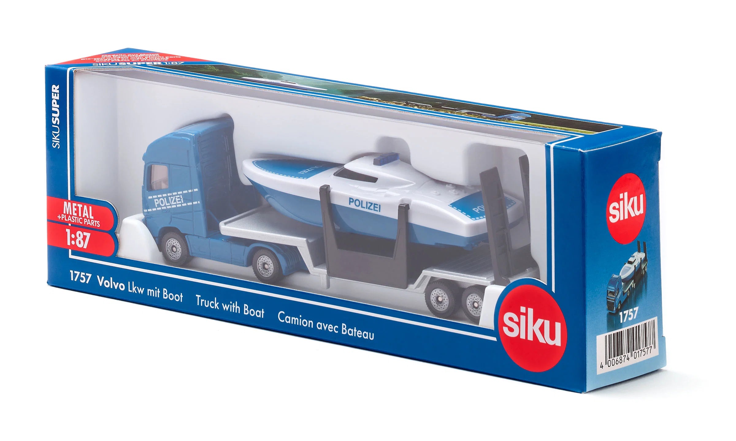 Siku Volvo Lkw mit Boot  01.757 - Bild 5