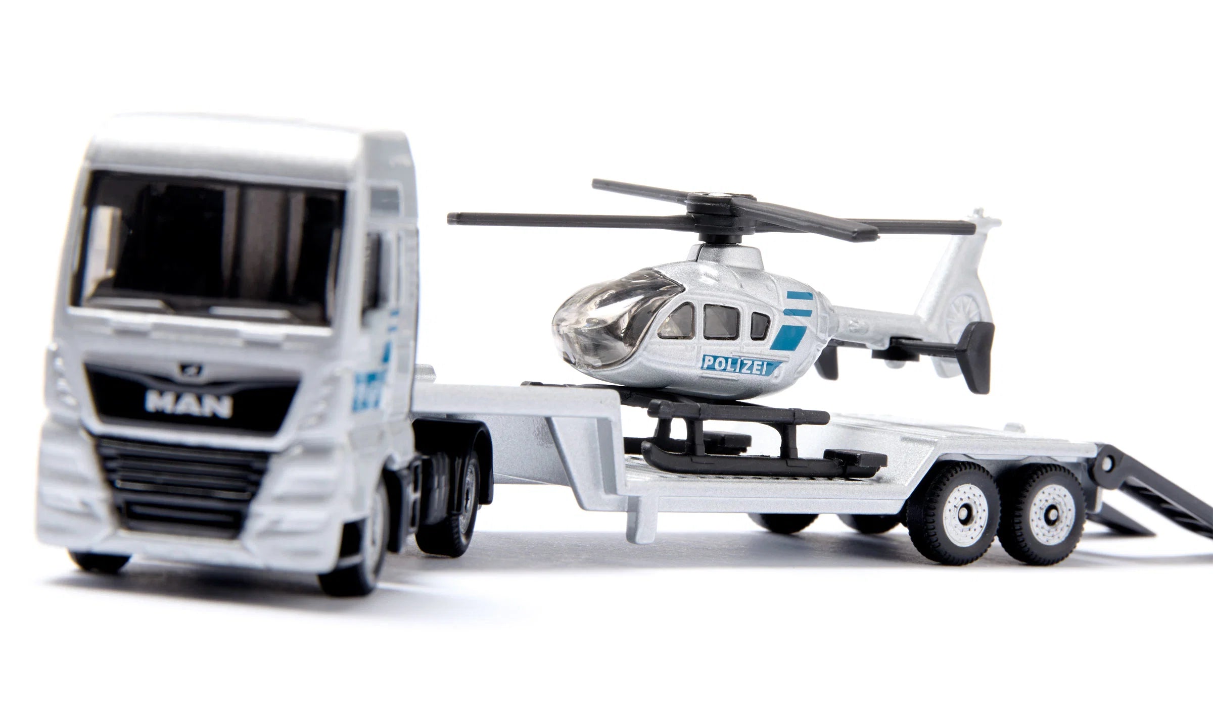 Siku MAN Lkw mit Polizei Helikopter 01.759 - Bild 3