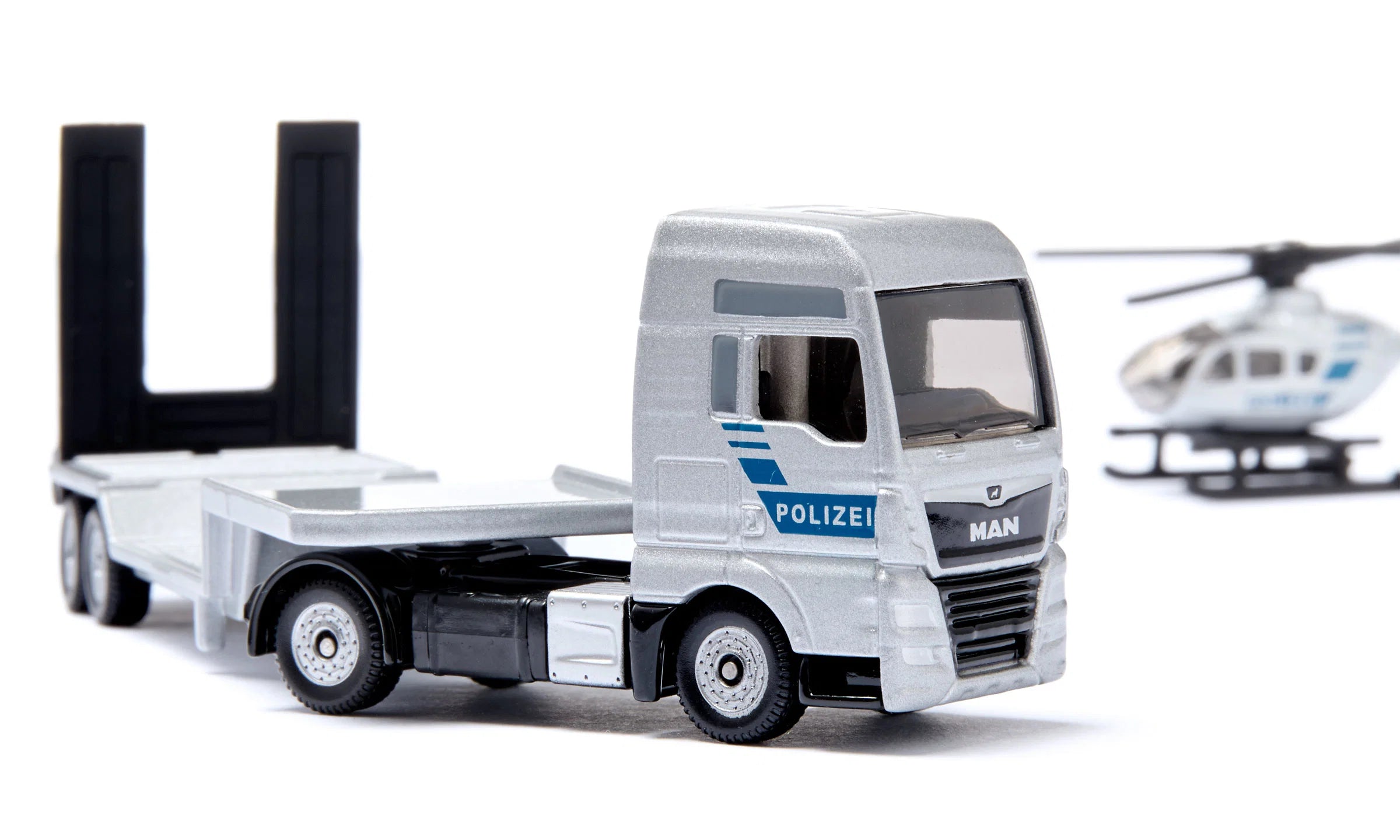 Siku MAN Lkw mit Polizei Helikopter 01.759 - Bild 5