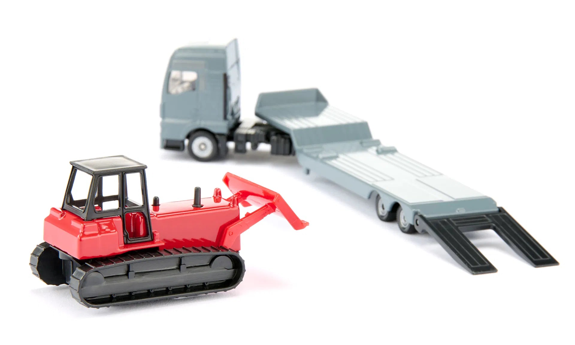 Siku MAN Lkw mit Planierraupe 01.762 - Bild 2