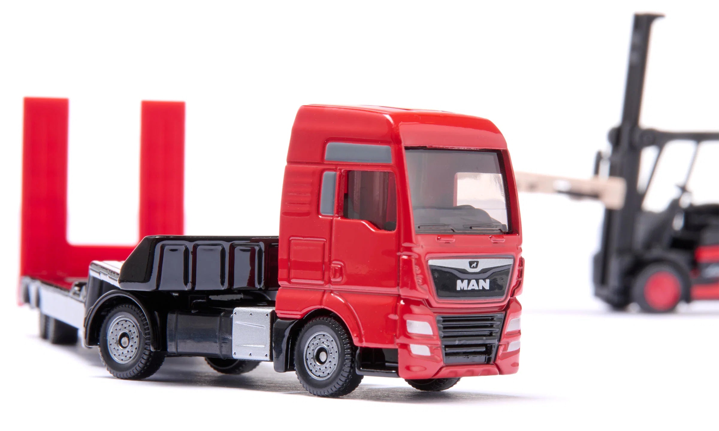 Siku MAN Lkw mit Linde Gabelstapler 01.763 - Bild 4