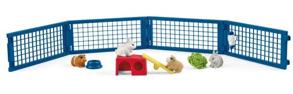 Schleich Farm World Zuhause für Kaninchen und Meerschweinchen 42500 - Bild 2