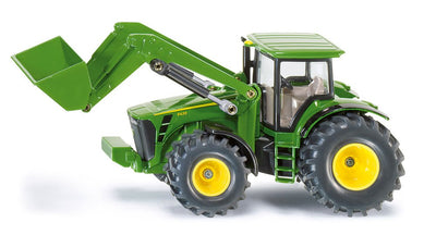 Siku John Deere 8430 mit Frontlader 1982, Seitenansicht