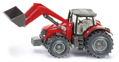 Siku Massey Ferguson 8690 mit Frontlader 1985, Seitenansicht