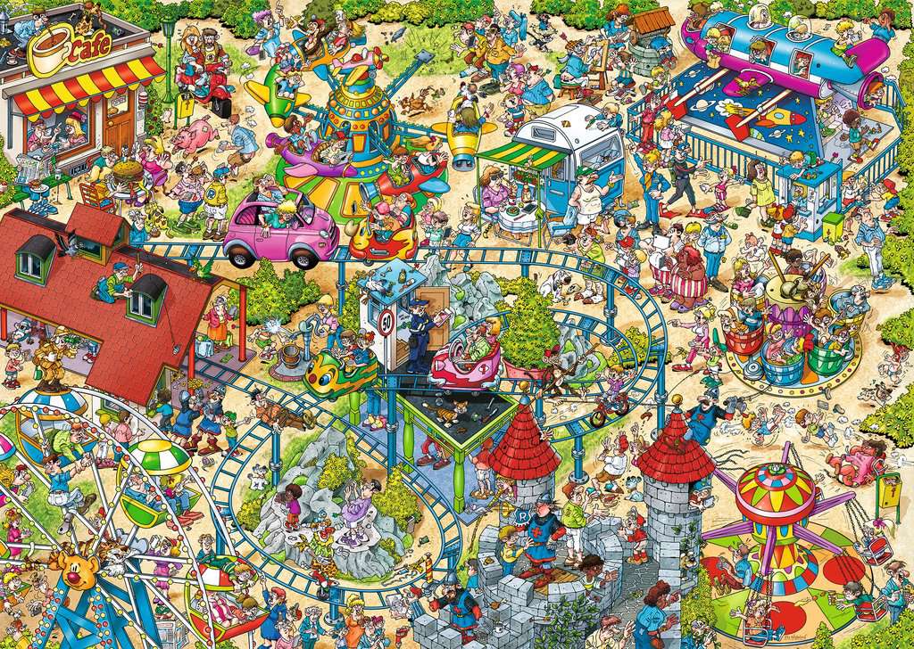 Puzzle 1000 Teile Holiday Resort The Amusement Park 01.165 - Bild 2